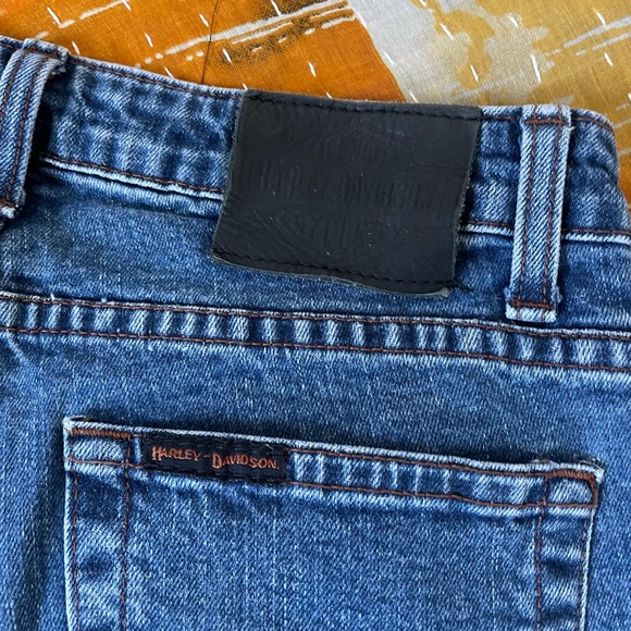Harley Davidson low rise bootcut jeans size 4 - Picture 6 of 8
